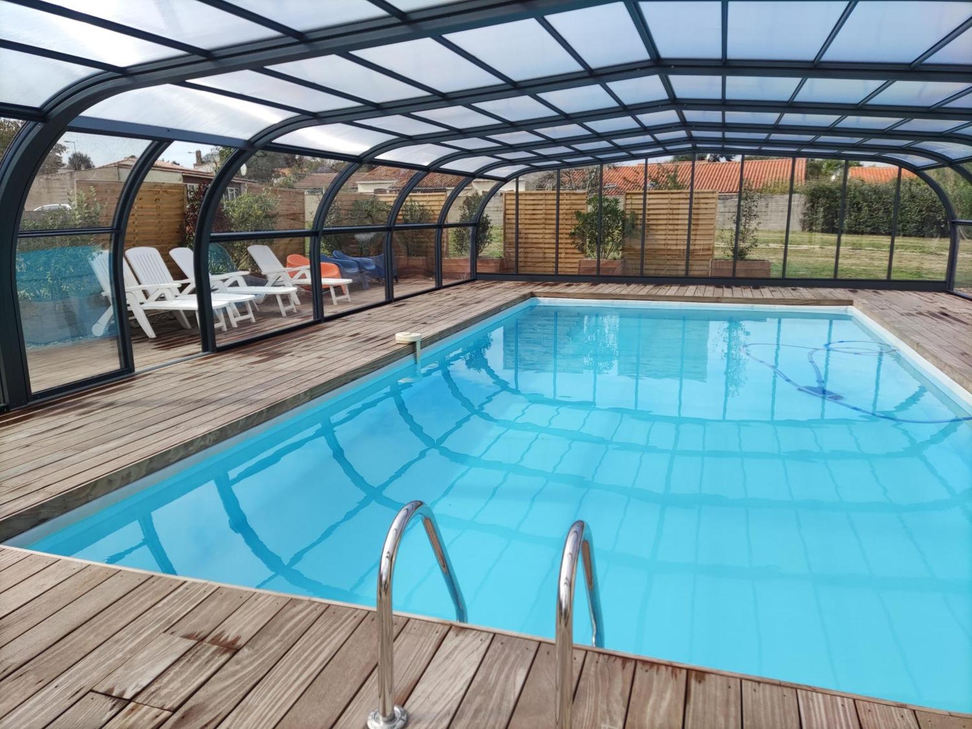 Maison Avec Piscine Privee, Proche Plage Avrille  Luaran gambar