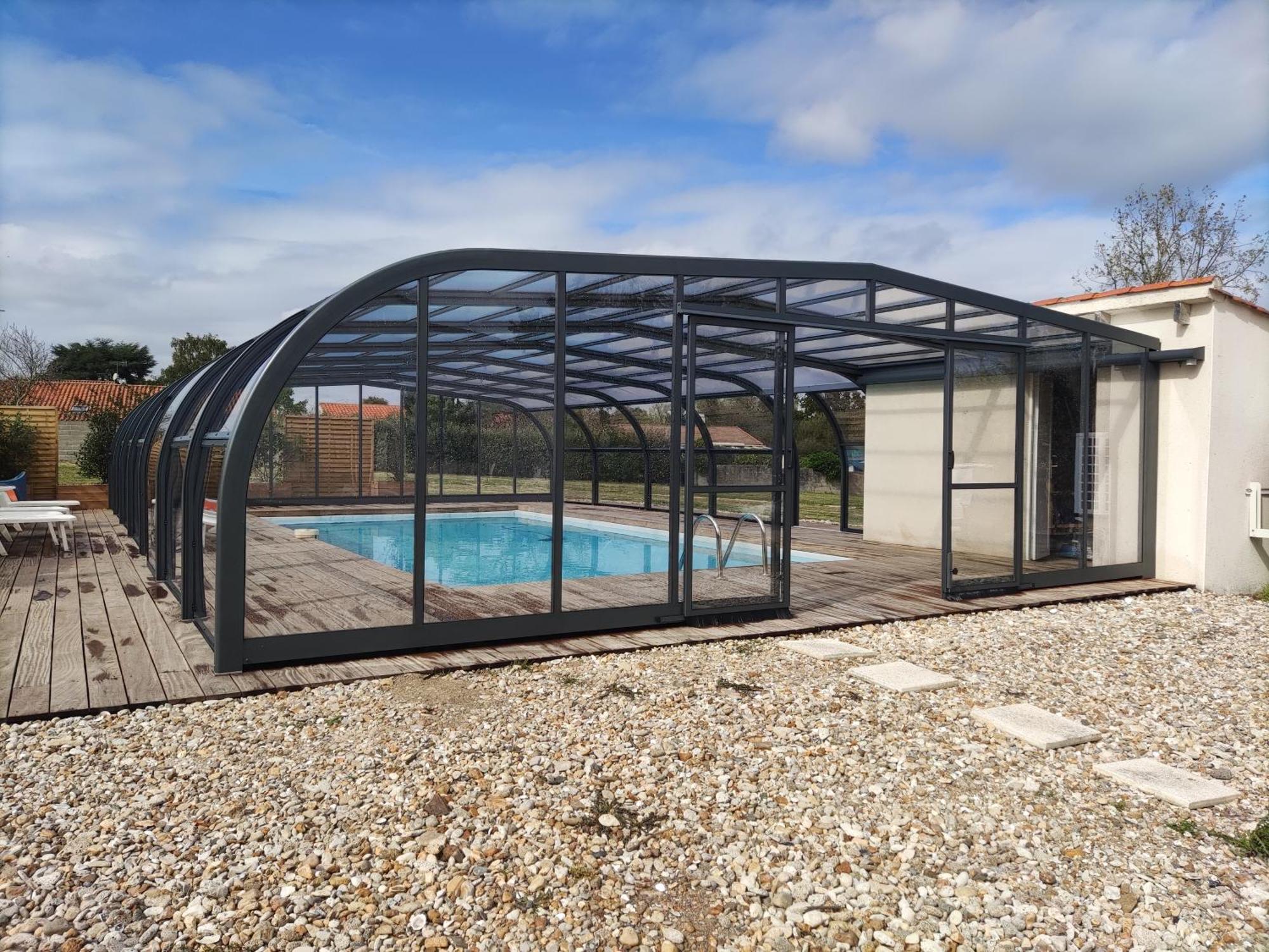 Maison Avec Piscine Privee, Proche Plage Avrille  Luaran gambar